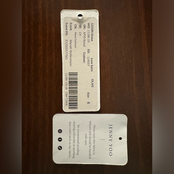 Jenny Yoo Eloise Bridesmaid Dress Size 6 - Picture 3 of 6